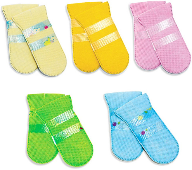 어스엔유 애견 로켓 슈즈(다회용 강아지 신발), 소형견, 5개