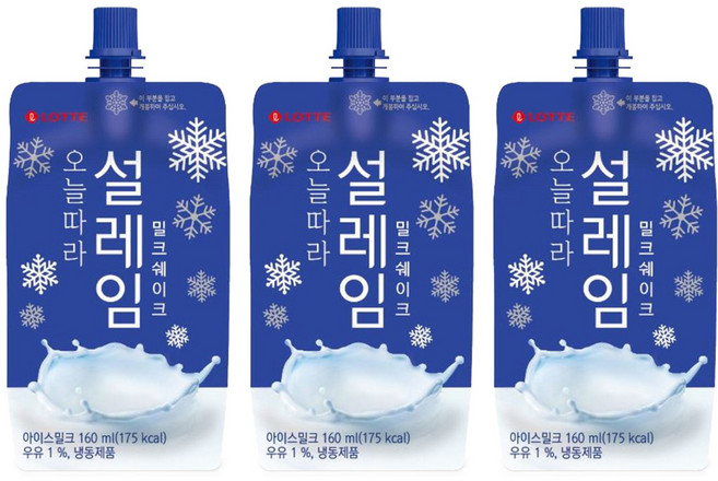 롯데웰푸드 설레임 밀크쉐이크, 15개