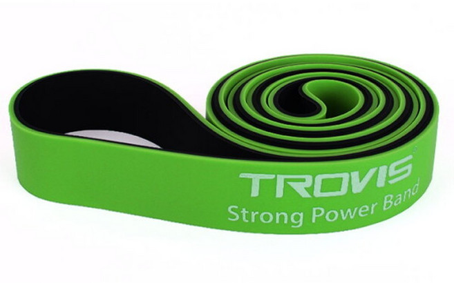 코어 풀업 투톤밴드 4단계 투톤그린 파워 턱걸이 운동 고무 헬스 탄력 라텍스 튜빙, 1개