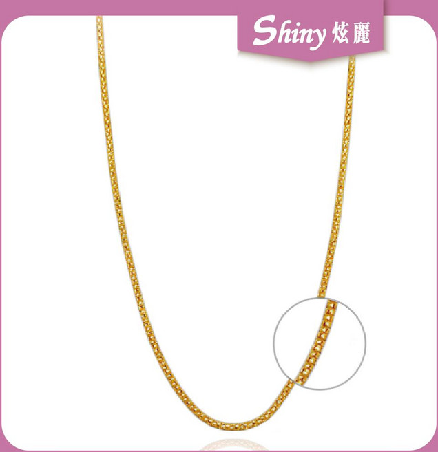 【炫麗】14K金 K金項鍊 14K金玉米項鍊 40CM 玉米鍊 0627