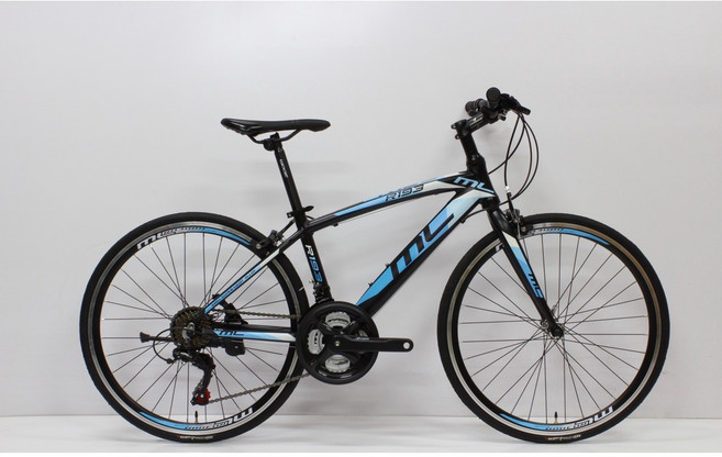 BIKEONE M3L PLUS 21速 SHIMANO變速 鋁合金平把公路車, 深藍, 1個