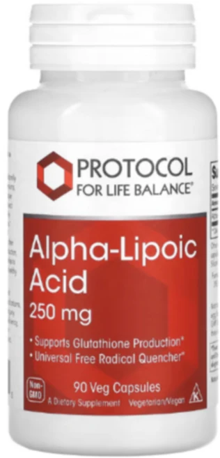 프로토콜 알파리포산 250mg 90베지캡슐, 1개, 90정 - 쿠팡