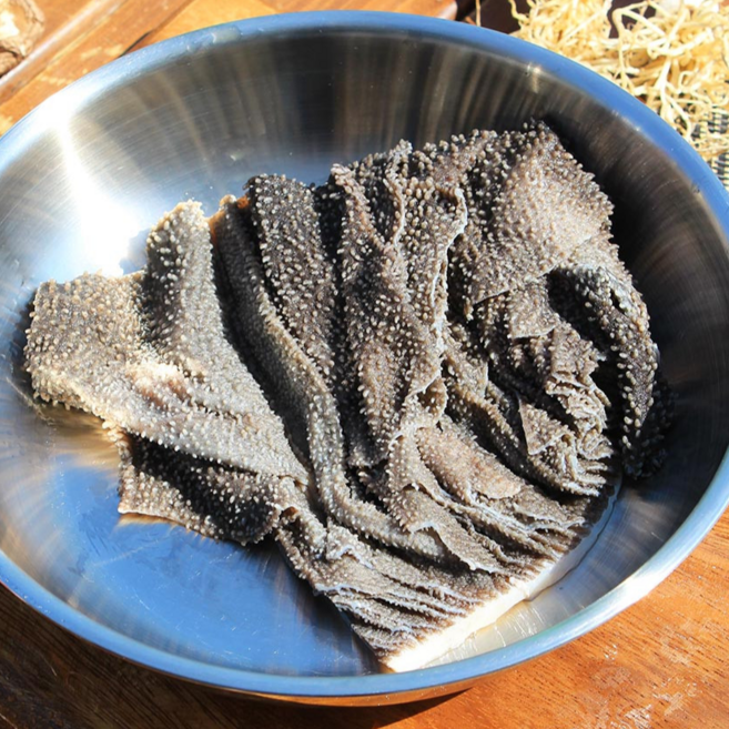 당일도축 한우 천엽 1마리분 벌크 (냉장) 소천엽 꿀맛컴퍼니, 1개