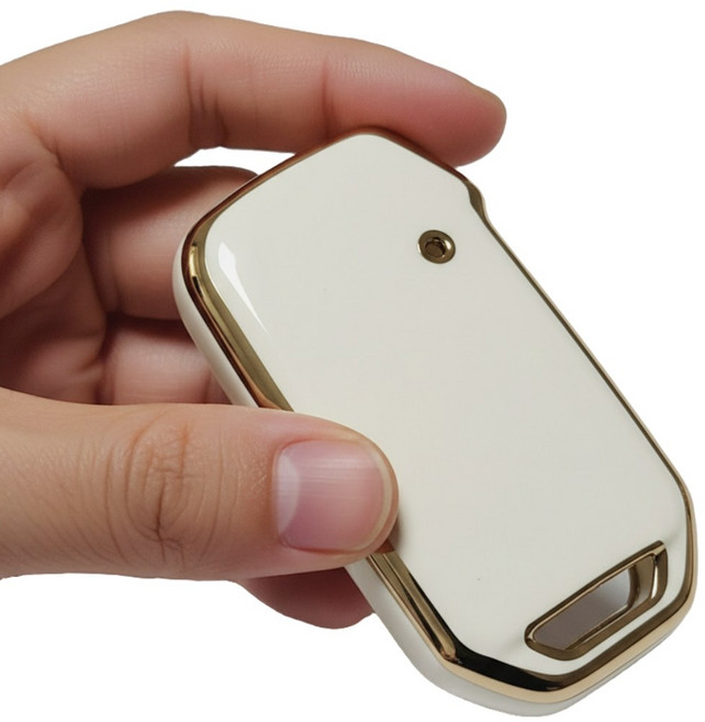 포스워백 K3 K5 K7 K7프리미어 K8 셀토스 스포티지 쏘렌토 니로 모하비 카니발 기아 키케이스, 4버튼, 화이트