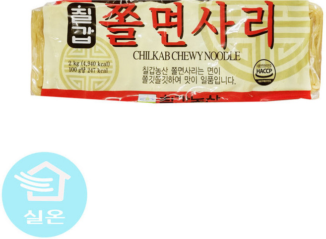 칠갑농산 쫄면사리, 2kg, 1개