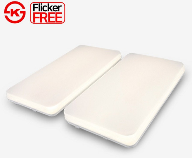 LED거실등 메가맨 100W 거실4등 거실 조명 주백색 거실등교체