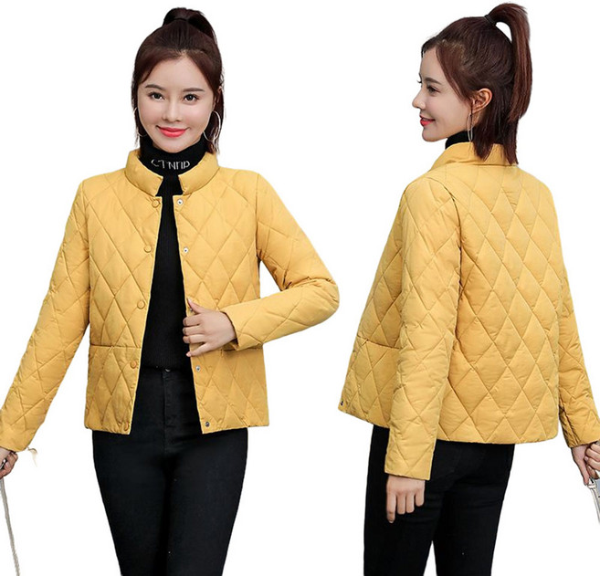 ROYALBELLE 여성 여자 누빔솜 패딩자켓 경량 패딩 숏재킷 데일리룩 캐주얼룩 X32627