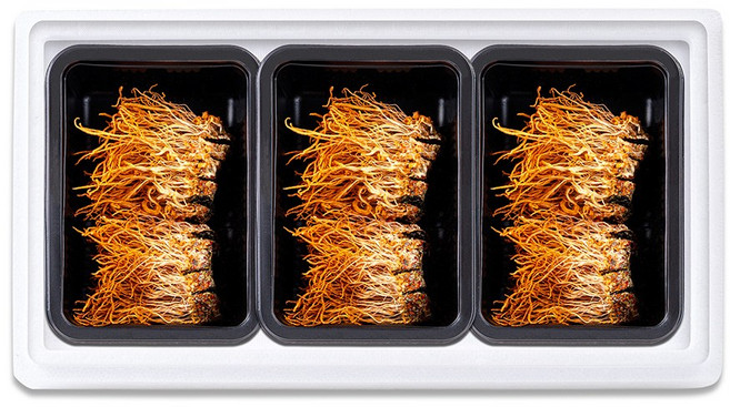 금관 유기농인증 동충하초 건초 35g 3팩 선물세트, 1개