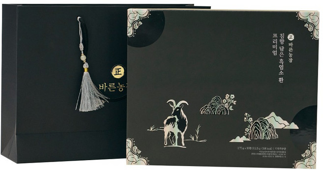 맛 냄새 부담없이 간편하게 한알로 해결 압도적인 기력 충전 침향 담은 흑염소환 바른농장, 1개, 112.5g