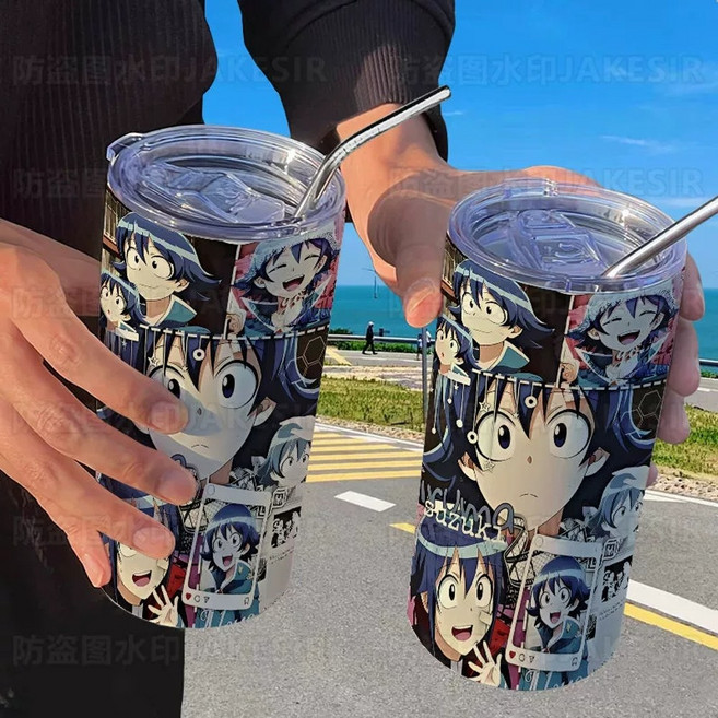 악마에 입문했습니다 텀블러 악입문굿즈 오페라 머그 텀블러굿즈 아크릴 마계학교 이루마군 클라라, 400ml 용량, 디자인 16, 1개