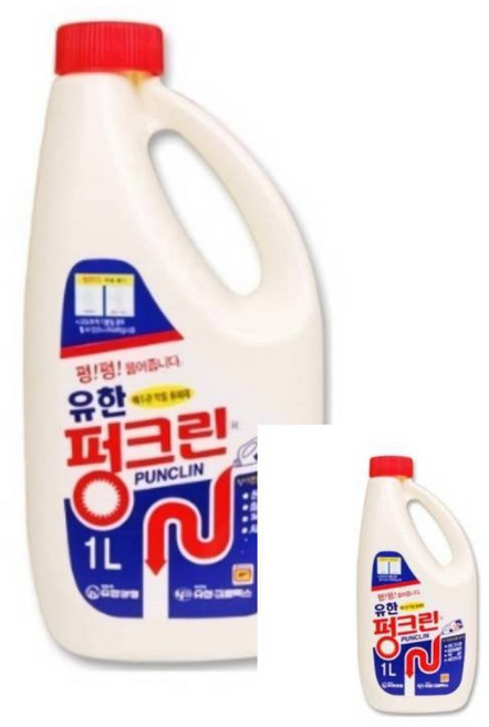 유한 펑크린 lL 박스 12개입 욕실청소 세면기배수구