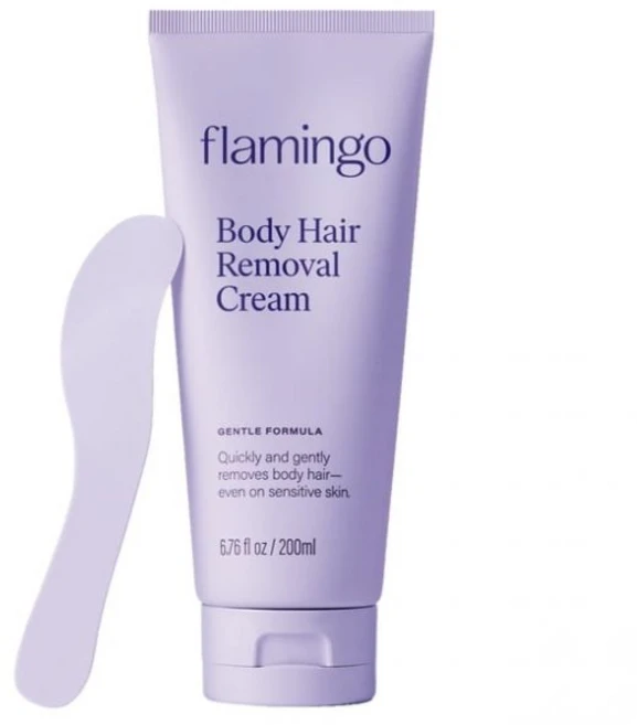 플라밍고 여성용 순하고 통증 없는 바디 제모 크림 6.76 fl oz 145951, 1 - 쿠팡