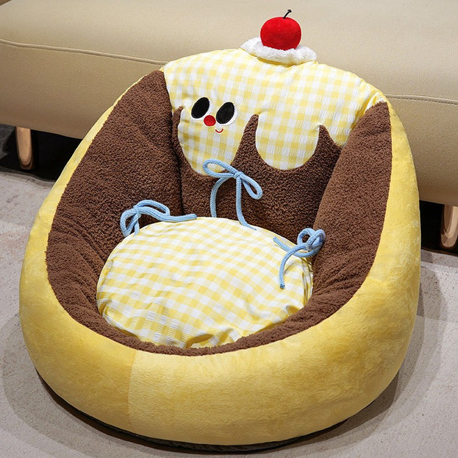 해피유통 귀여운 캐릭터 아동 소파 좌석 쿠션 어린이용 소프트 컴포트 지원 등받이 보호 쿠션, 50*45센티미터, 2