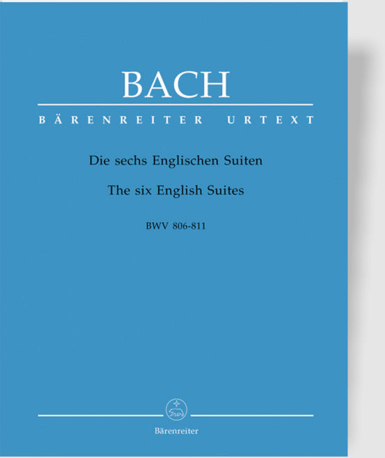 바흐 영국 모음곡 The Six English Suites BWV 806-811 악보 베렌라이터, pvc 커버 부착 발송, 사은품 불포함