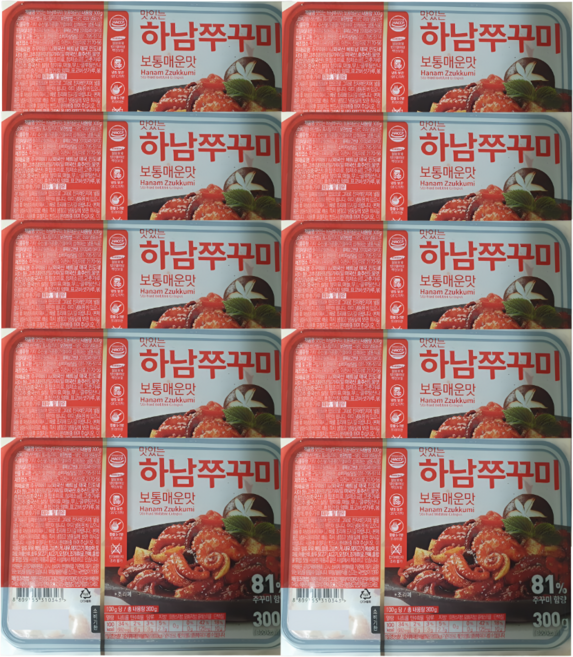 하남쭈꾸미 300g 보통매운맛 10팩, 10개
