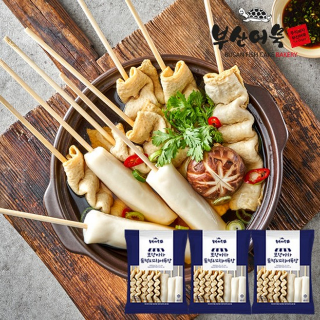 부산어묵 포장마차 물떡 꼬치 어묵탕 3세트