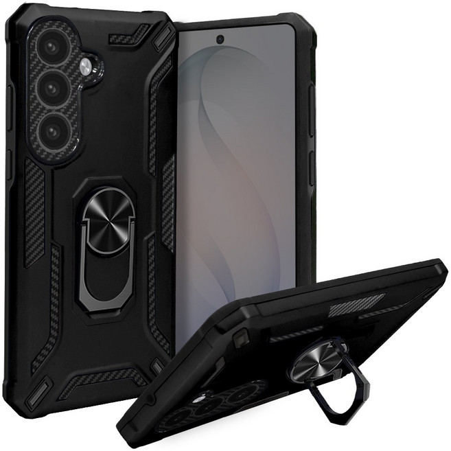 인트그로 기어 메탈 링 범퍼 거치대 휴대폰 케이스