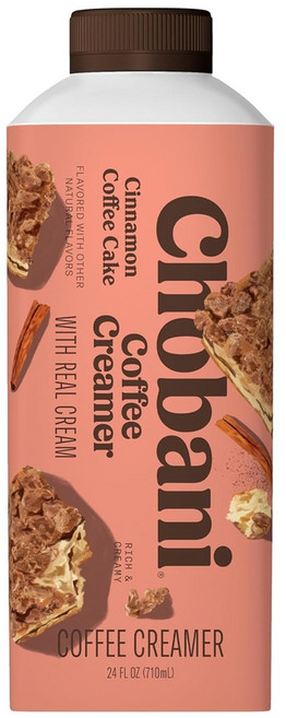 Chobani 시나몬 커피케이크 크리머 24fl oz 약 710ml 1개 1박스
