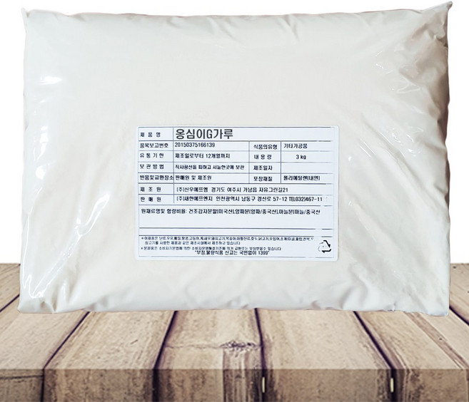 신우 옹심이감자가루 1kg [한국물], 1개, 3kg