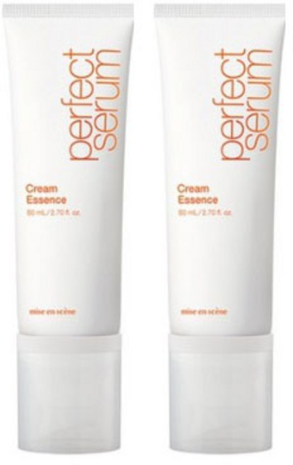 미쟝센 퍼펙트 크림 에센스 80ml 1+1 CC크림 미용실트리트먼트 헤어영양제, 2개