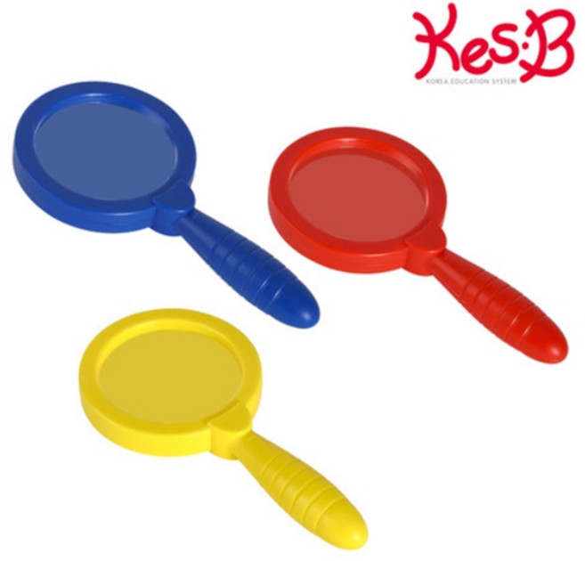캐스B 네이처 브레인키즈 색깔돋보기3종 (2697) / 칼라돋보기 관찰놀이, 1세트