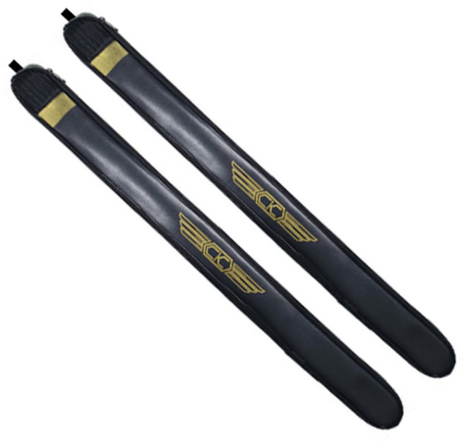 씨케이 / 민물대 케이스 2개 입 / 다양한 사이즈 / 강하고 튼튼한 PVC 소재 / 줄감개 부착형 / 낚싯대 케이스, 혼합색상