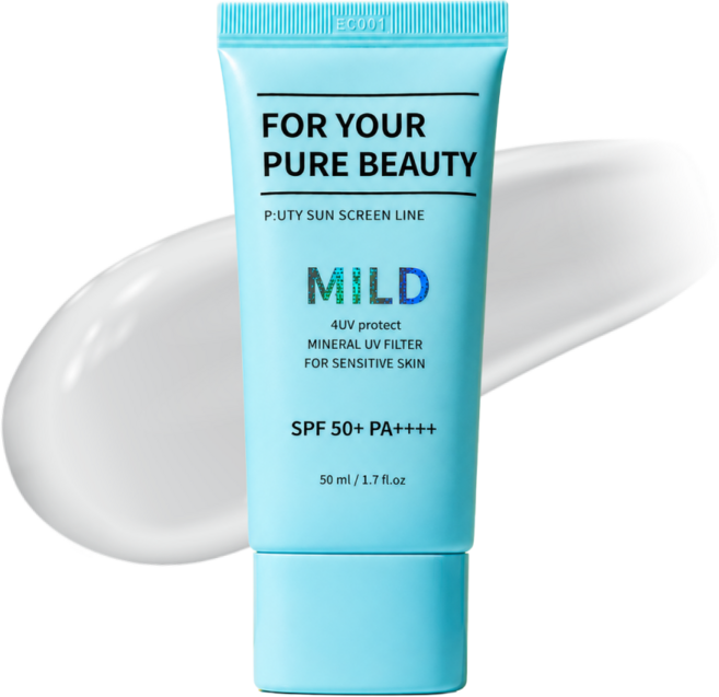 퓨노센스 포텍트 논나노 비건 무기자차 선크림 SPF50+ PA++++ (클렌징젤증정), 1개, 50ml