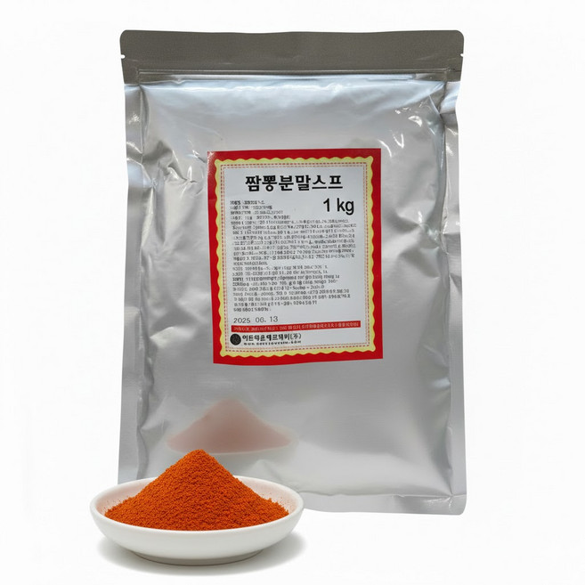 짬뽕분말스프 짬뽕가루 업소용 대용량 1kg, 1개