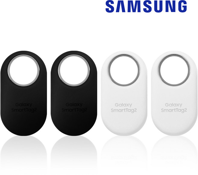 삼성 정품 갤럭시 스마트 태그2 4팩 위치추적기 UWB 분실방지 미아방지 EI-T5600K (블랙2개+화이트2개), 1개