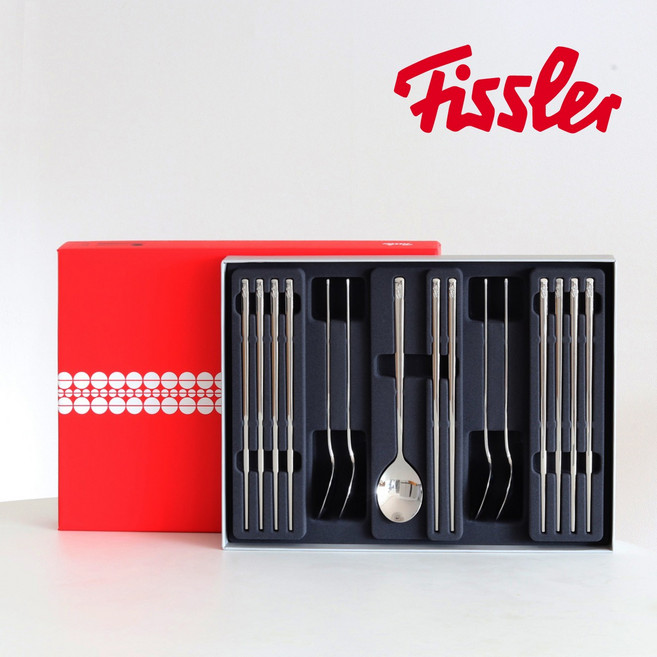 휘슬러 5인 수저세트, 수저(5개)+젓가락(5벌), 1세트