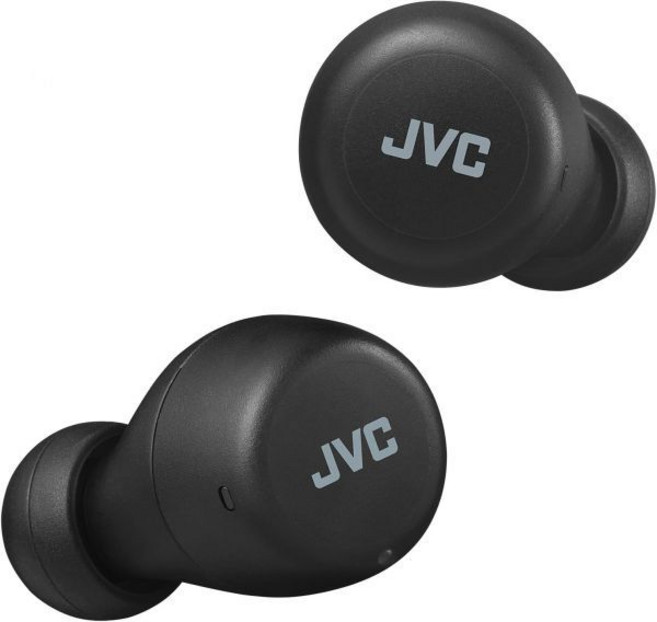 오픈형 이어폰 운동 러닝 마라톤 JVC 구미 미니 트루 와이어리스 이어버드 헤드폰 블루투스 5.1 방수 IPX4 긴 배터리 수명 최대 15시간 - HAZ55TB 블랙, Black, Gumy, Gumy, 블랙._Gumy | 구미