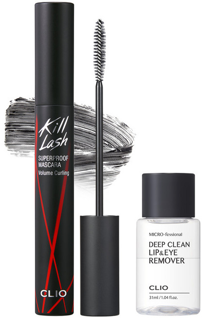 클리오 킬래쉬 수퍼프루프 마스카라+단독증정, 02 볼륨컬링, 1개