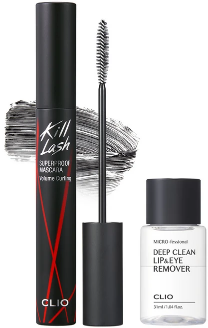 클리오 킬래쉬 수퍼프루프 마스카라+단독증정, 02 볼륨컬링, 1개 - 쿠팡
