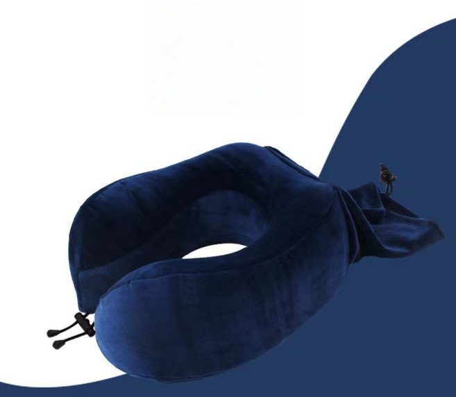 포켓 메모리폼 목베개, 네이비