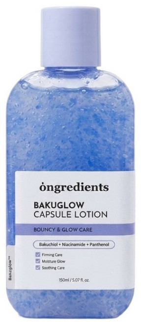 ongredients 賦活膠囊乳液 Bakuchiol + Niacinamide + Panthenol, 膠囊保濕妝前乳, 1個