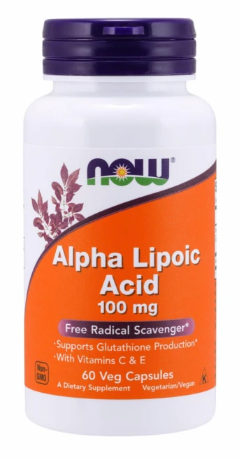 나우푸드 알파리포산 100mg 베지 캡슐 글루텐 프리 비건, 60개입, 1개, 60정 - 쿠팡
