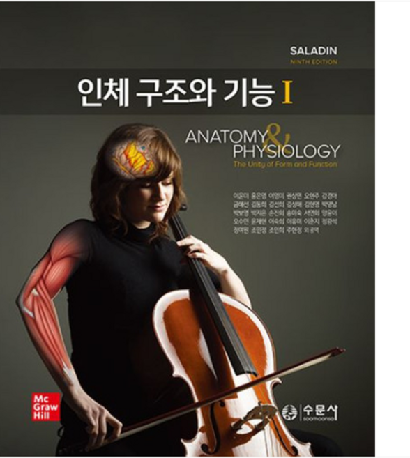 (수문사/심재란 외) 인체구조와기능Ⅰ Ⅱ 워크북(구용어) 전3권, 분철안함