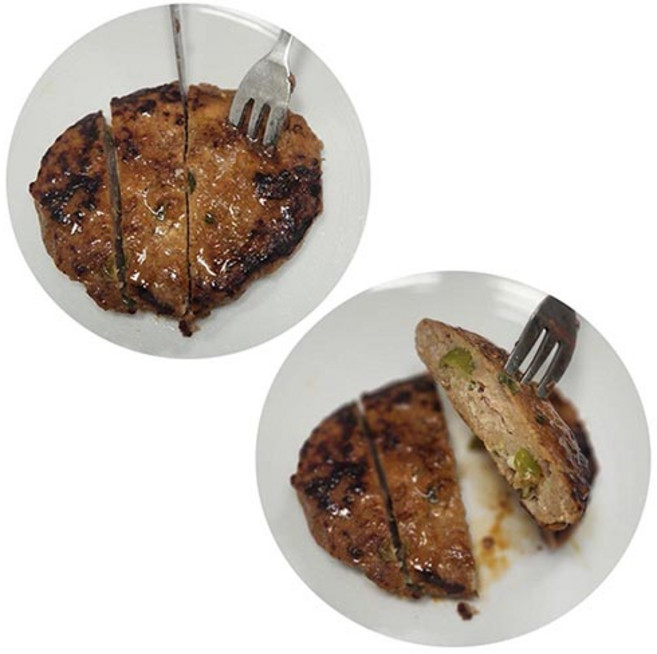 엄마손 수제 매콤 떡갈비 스테이크-100g, 10개, 100g