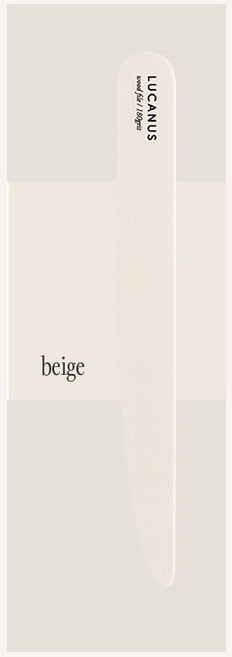 루카너스 어텀 풀컬러 네일파일 국산 손톱버퍼, 1개, 베이지