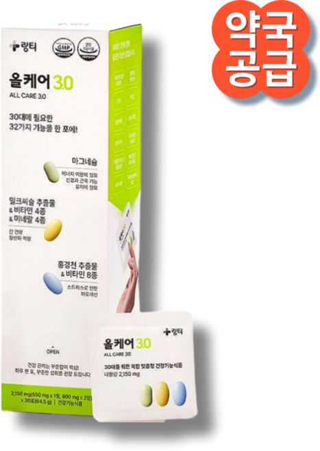링티 올케어 3.0 30p, 1개, 30회분
