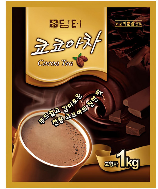담터 코코아차 분말, 1kg, 1개입, 1개