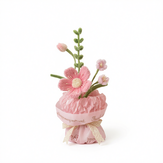 畢業季扭扭棒花束 不慢虞美人, 1個