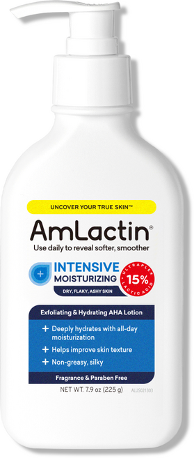 엠락틴 인텐시브 모이스처라이징 락틱애씨드 15% 젖산로션 각질개선 세라마이드 고보습 닭살 amlactin 암락틴, 1개, 225g