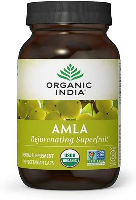 Organic India Amla 암라 90베지캡슐, 1개, 90정 - 쿠팡