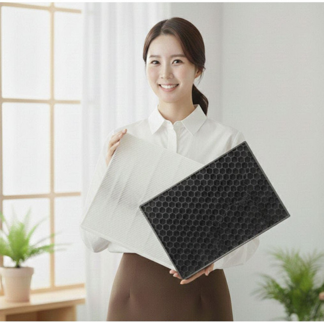 [호환] 국산 삼성 공기청정기 필터 CFX-C100D, 1개, CFX-C100D 복합형