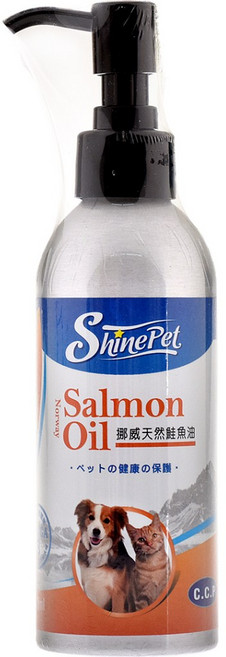 ShinePet 挪威天然鮭魚油, 1個, 鮭魚油 170ml, 170ml, 皮膚健康，增強免疫力，關節保健