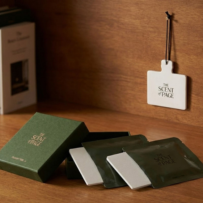 교보문고 더센트오브페이지 룸 디퓨저 방향제, 시그니처, 2개, 9g