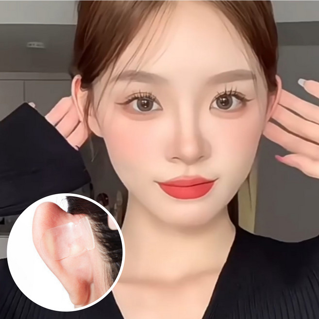 누운귀 테이프 30p 요정 엘프 귀 뒤 셀프 성형 필러 세우는 고정 스티커, 고정력2단계, 1개