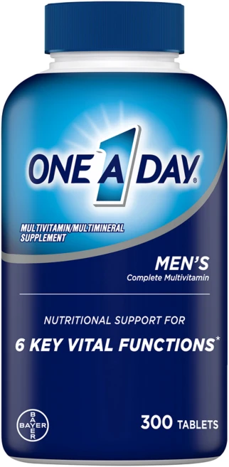 원어데이 One A Day 남성 멀티비타민 Men's Multivitamin, 1개, 300정 - 쿠팡