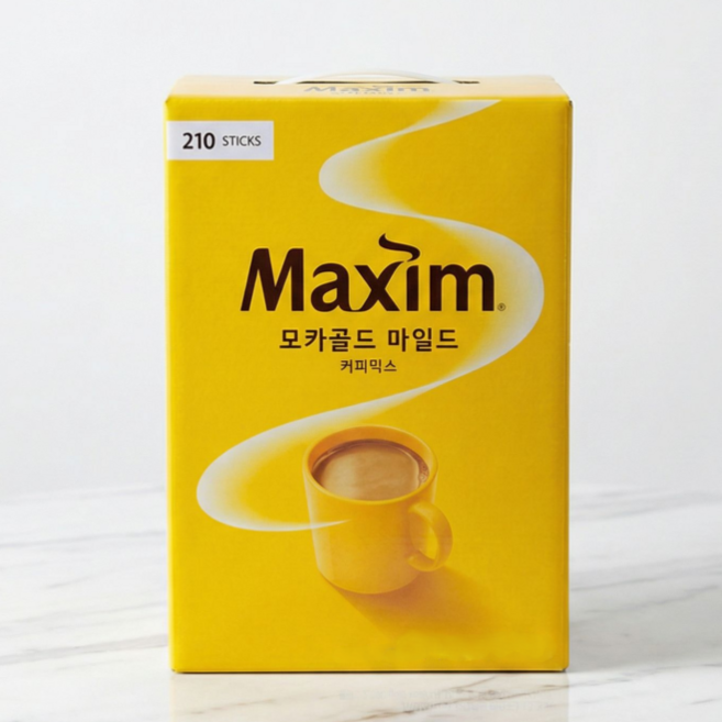 맥심 모카골드 마일드 커피믹스, 12g, 210개입, 1개